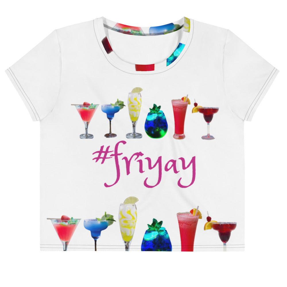 friyay-trendy-crop-tee-women-teens-wickedyo-all-over-print-crop-tee-white 6